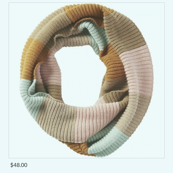 Cocus Pocus Colorblock Infinity Scarf - Picture 4 of 4
